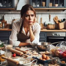 Imagen frustración en la cocina antes de cake designer de Manuel Guerrero